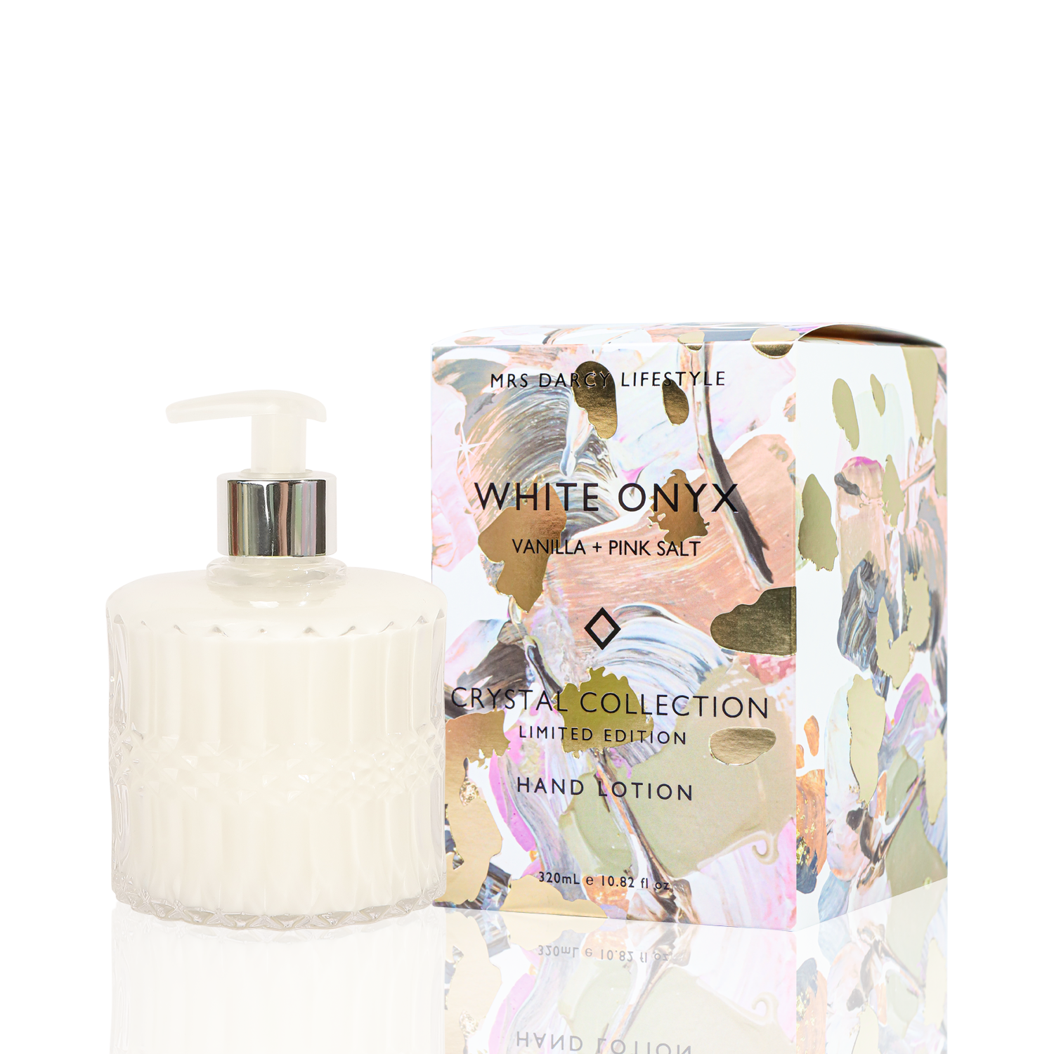 Image of Hand Lotion - White Onyx - Vanilla + Pink Salt