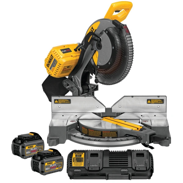 12 120V MAX FLEXVOLT Double Bevel Compound Miter Saw Kit