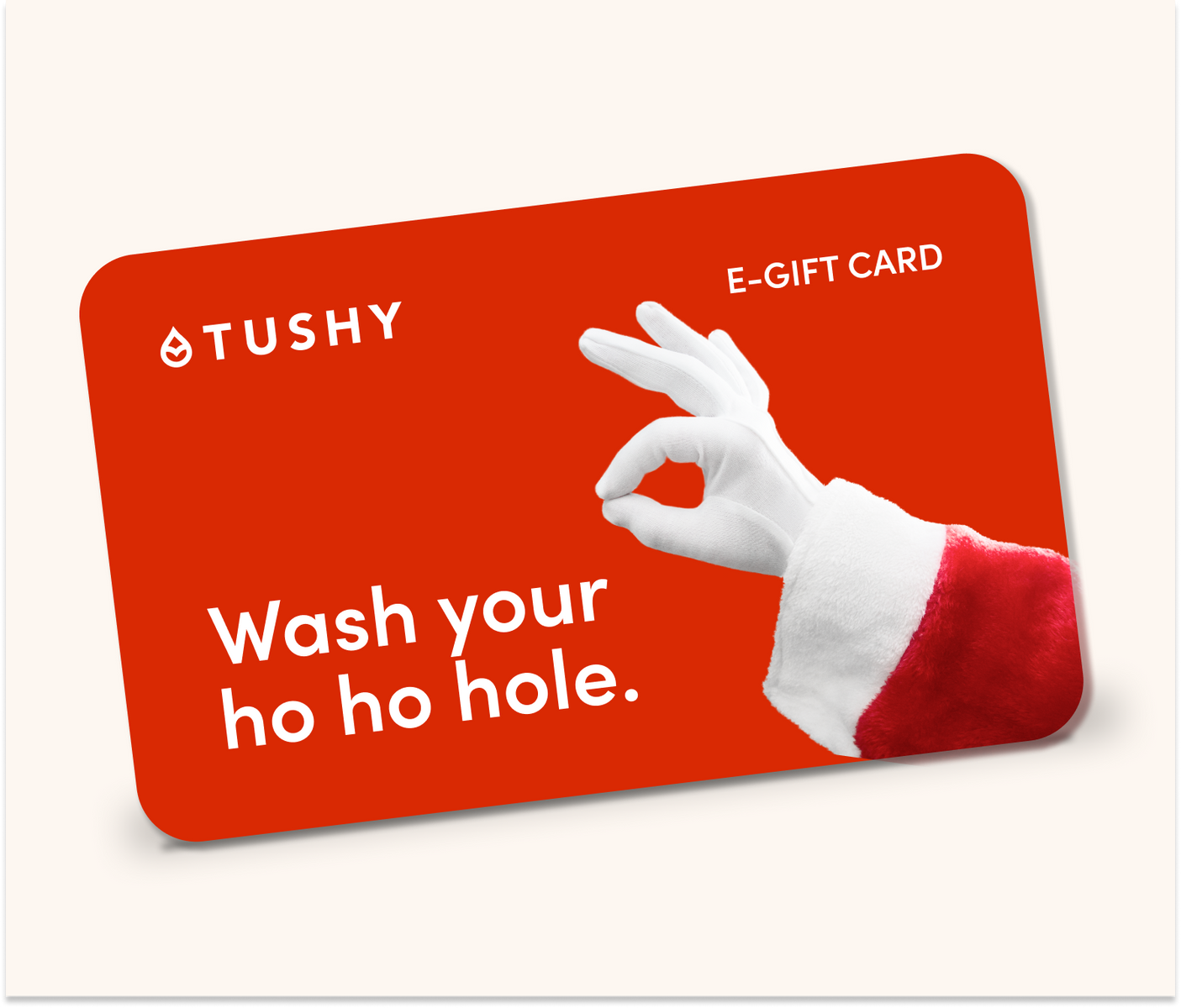 TUSHY Holiday E-Gift Cards