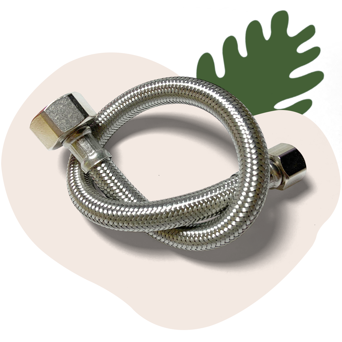 Stainless Steel Braided Hose for Sink Connection-image-1