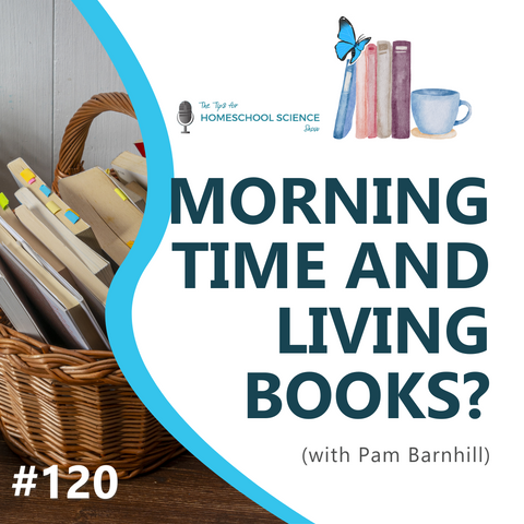 At this point in the season, you know how amazing living books are . . . but how can you fit them into your plans? Enter morning time! Come listen to Pam Barnhill share about this homeschooling game-changer.