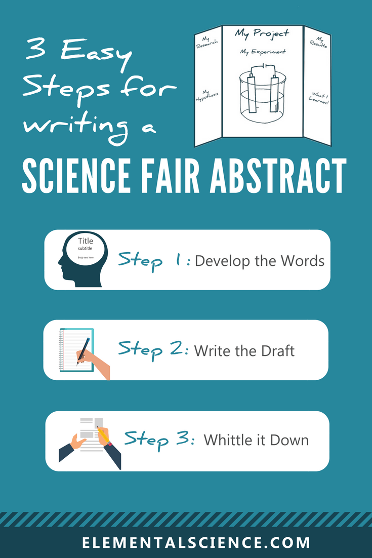 3 Easy Steps For Writing A Science Fair Abstract