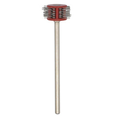 Mounted Texturing Wheel - 13x5mm, Fine (Red) - Default Title