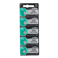 Sony® Murata Silver Oxide Watch Batteries - 346  (Pkg. of 5) - Default Title