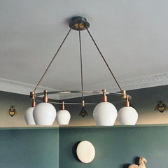 bell handmade ceiling fixture