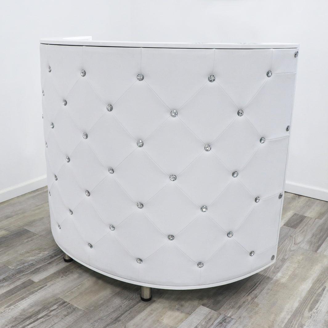 glam reception desk