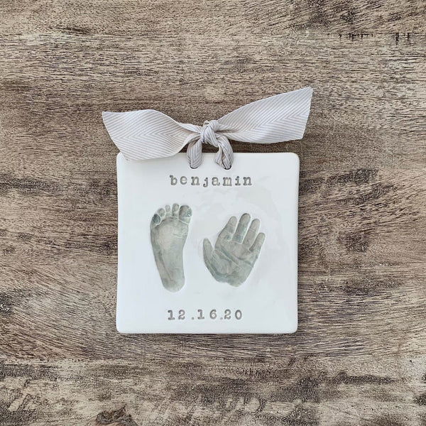 Handcrafted Baby Footprint Kit