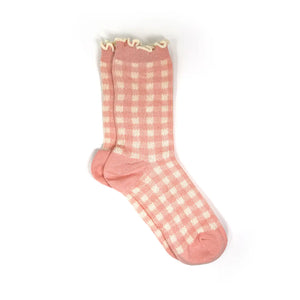 Sweet Check Socks - Line & Label