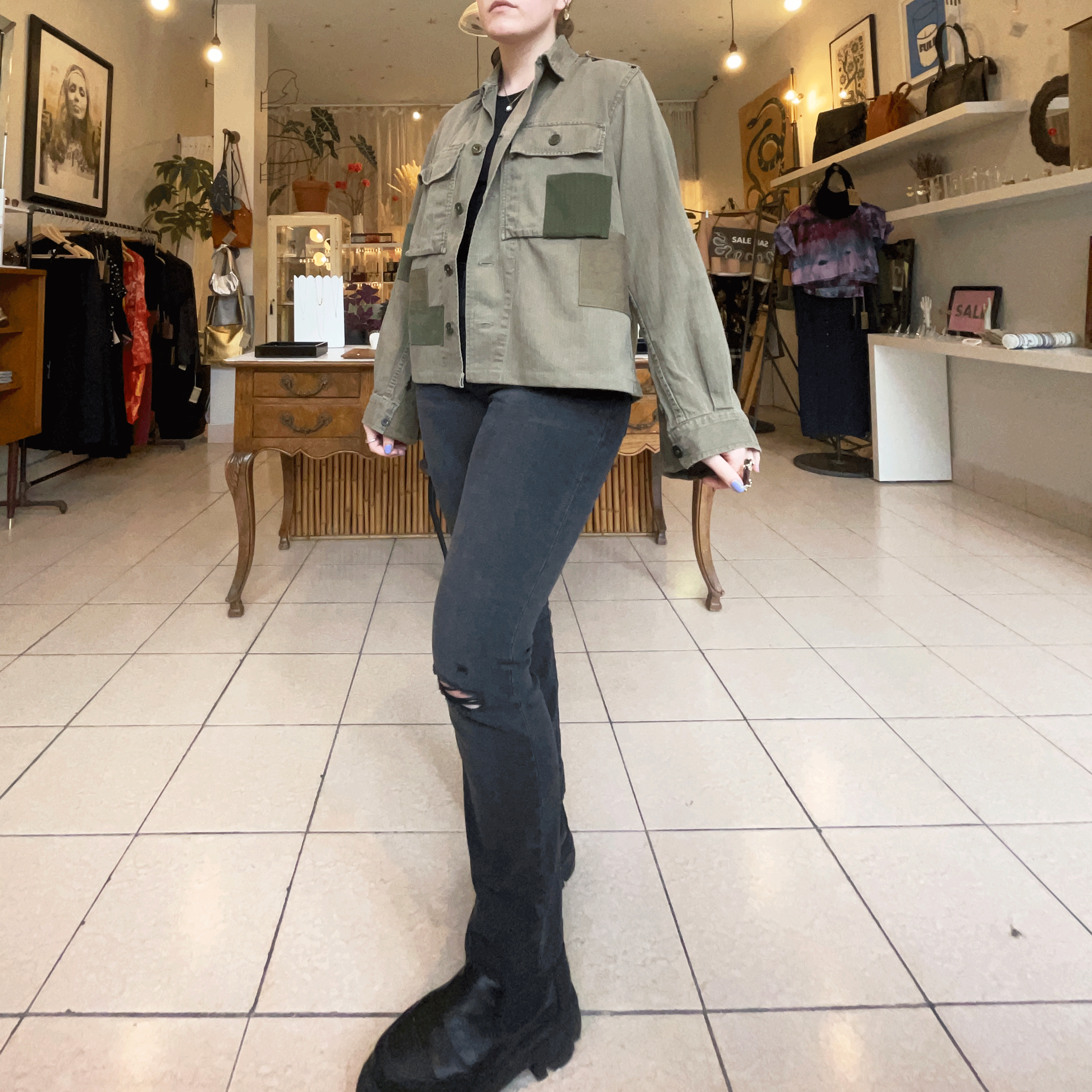 Military Patch Jacket