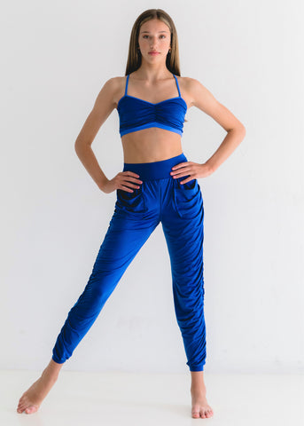 Royal Blue Jogging Bottoms - DANCERS