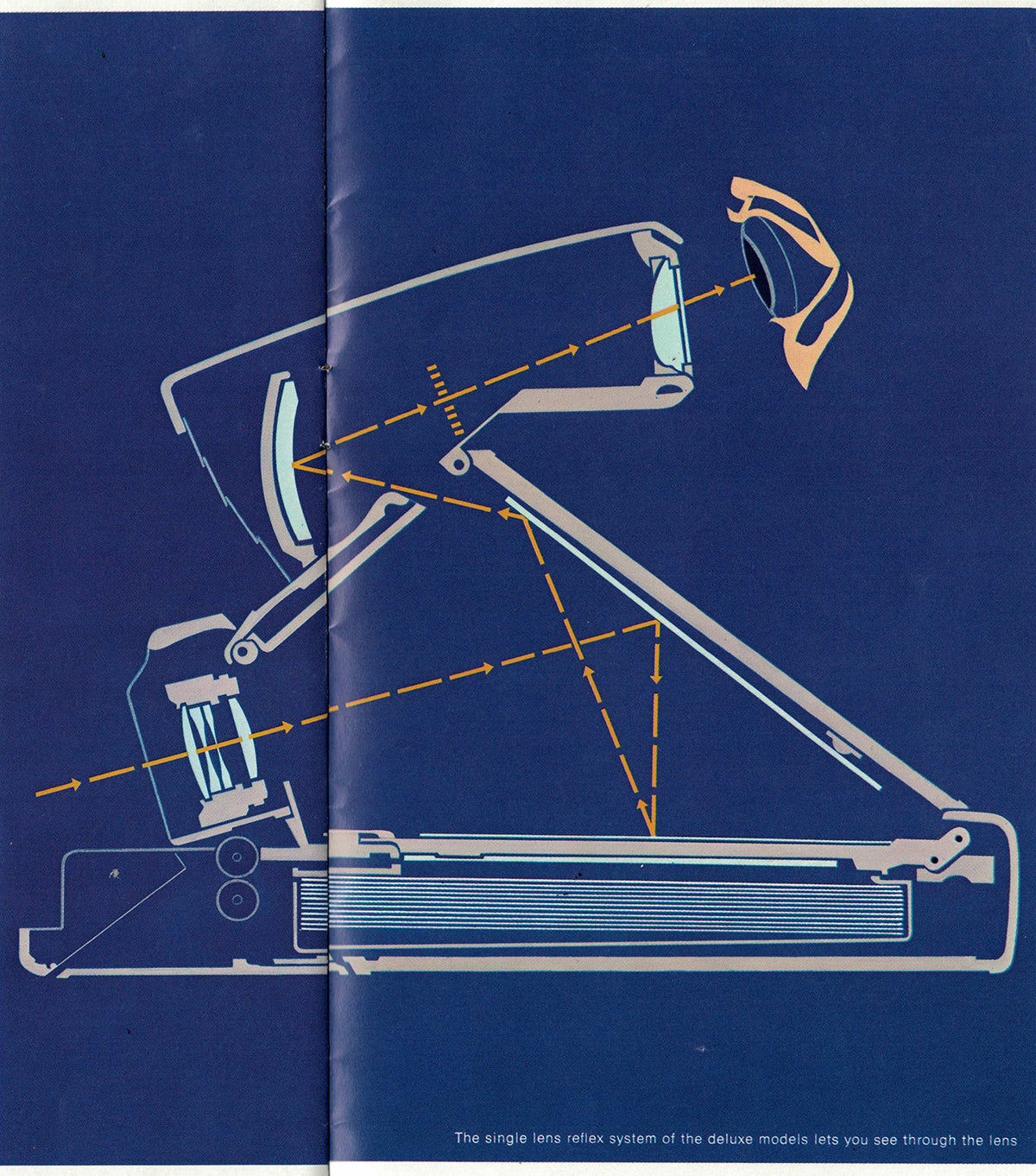 Polaroid SLR internals