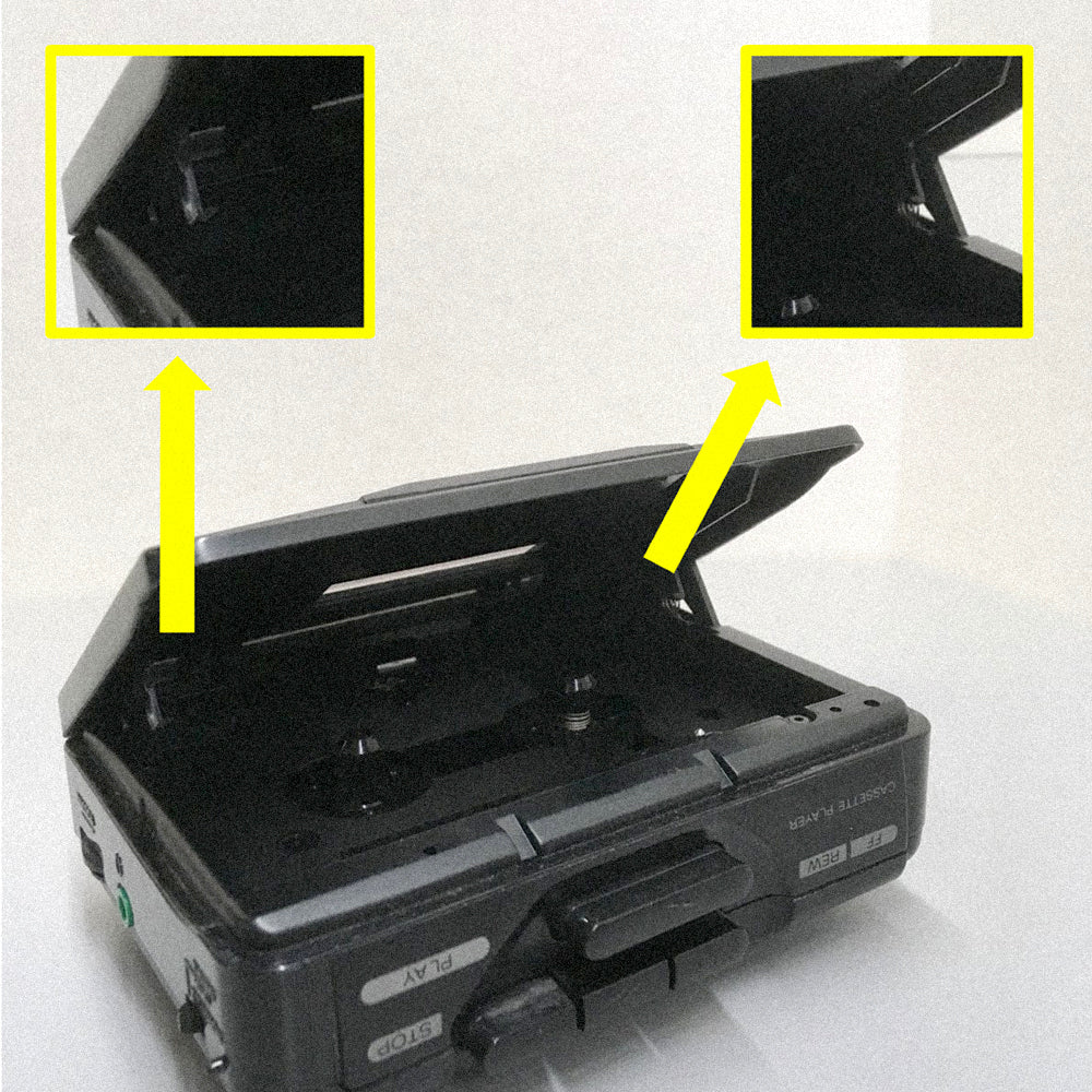 Adjusting tape speed step 1