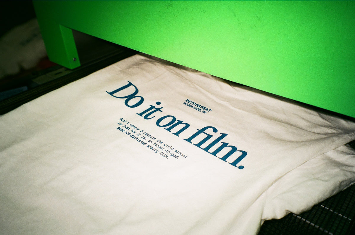 Do it on film retrospekt Milwaukee screen print