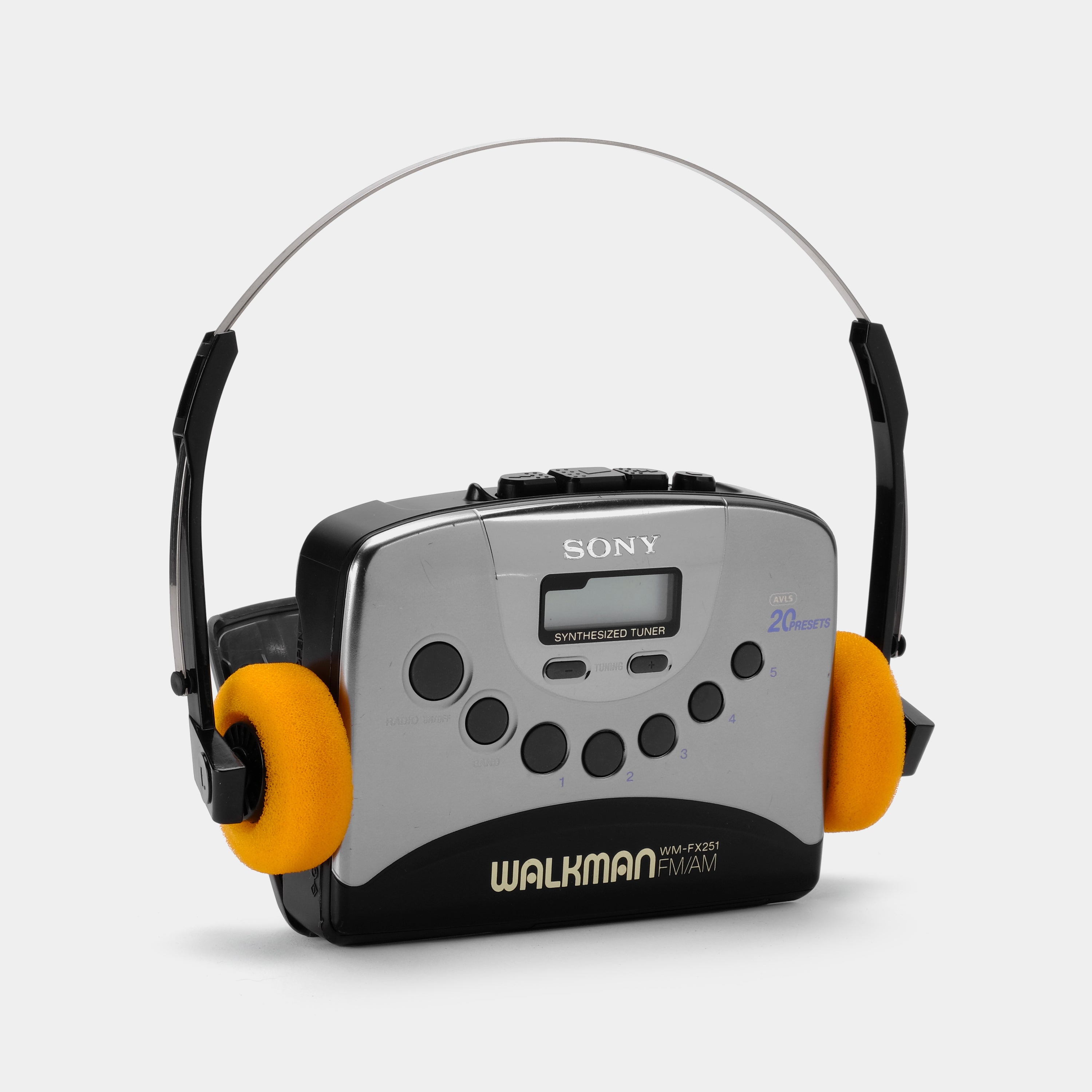Best Buy: Sony Walkman Cassette Player with Digital AM/FM/Weather Band  Tuner WM-FX290W