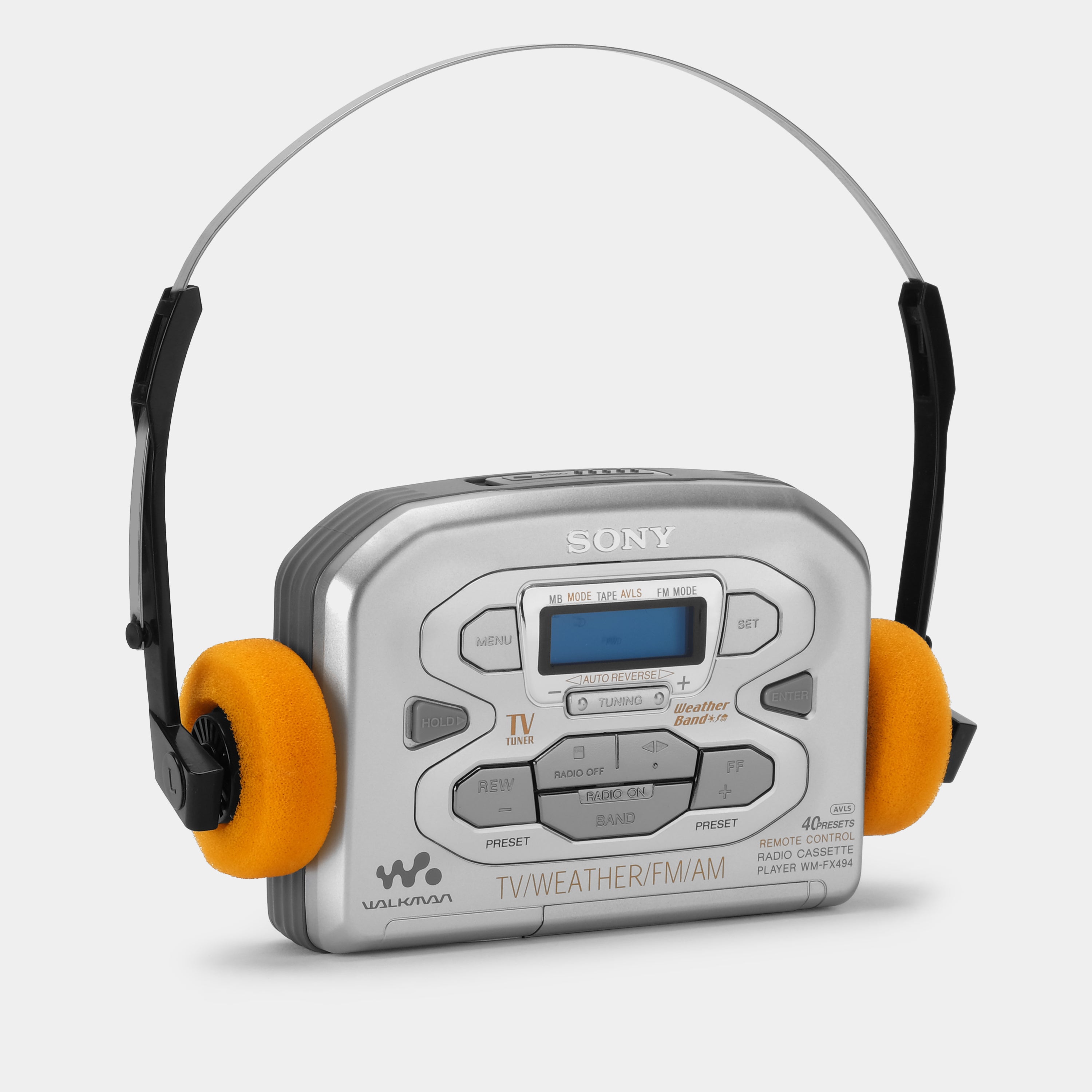 Sony WM-FX290W Walkman AM/FM/Weather Radio and Cassette Player