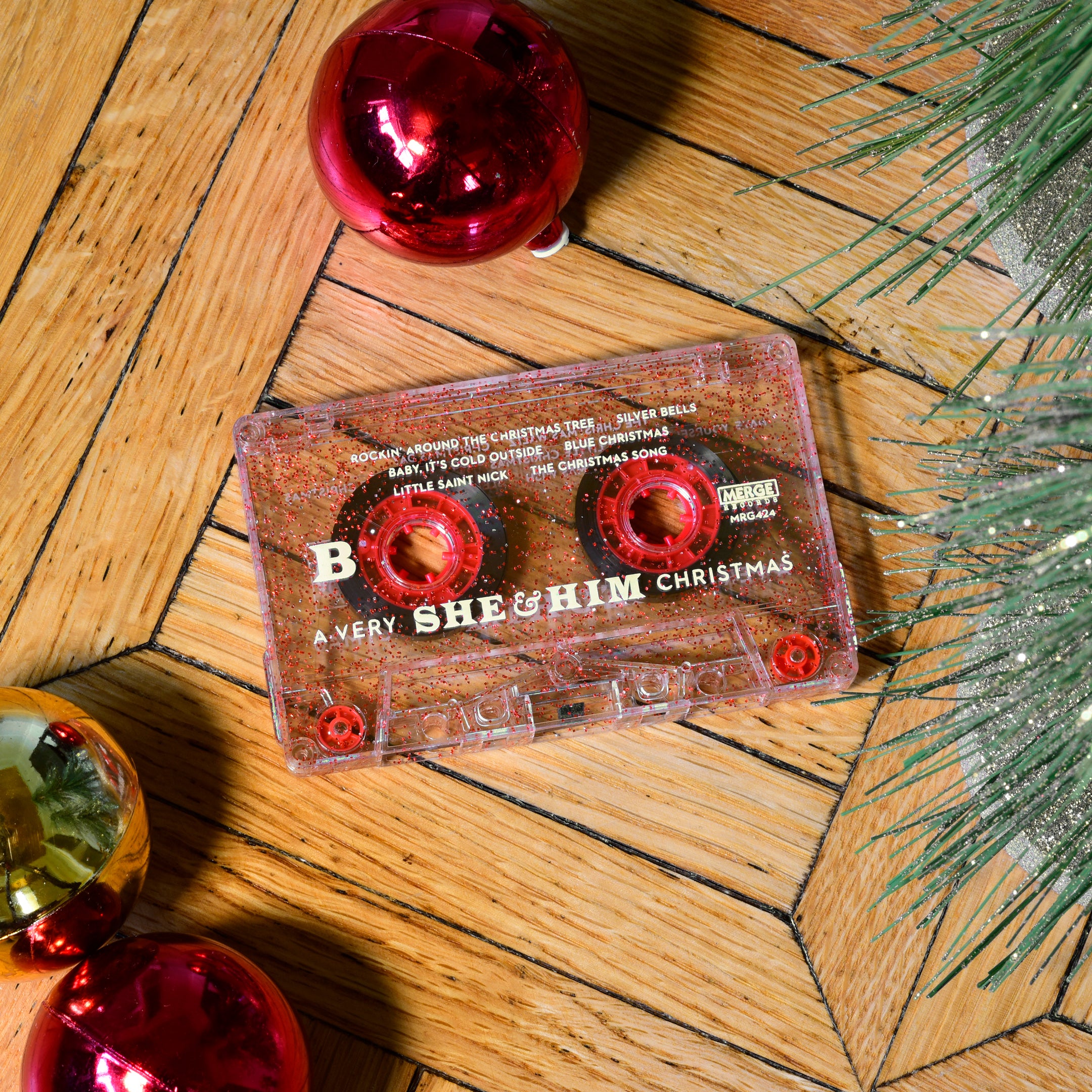 a very she and him christmas cassette tape reissue