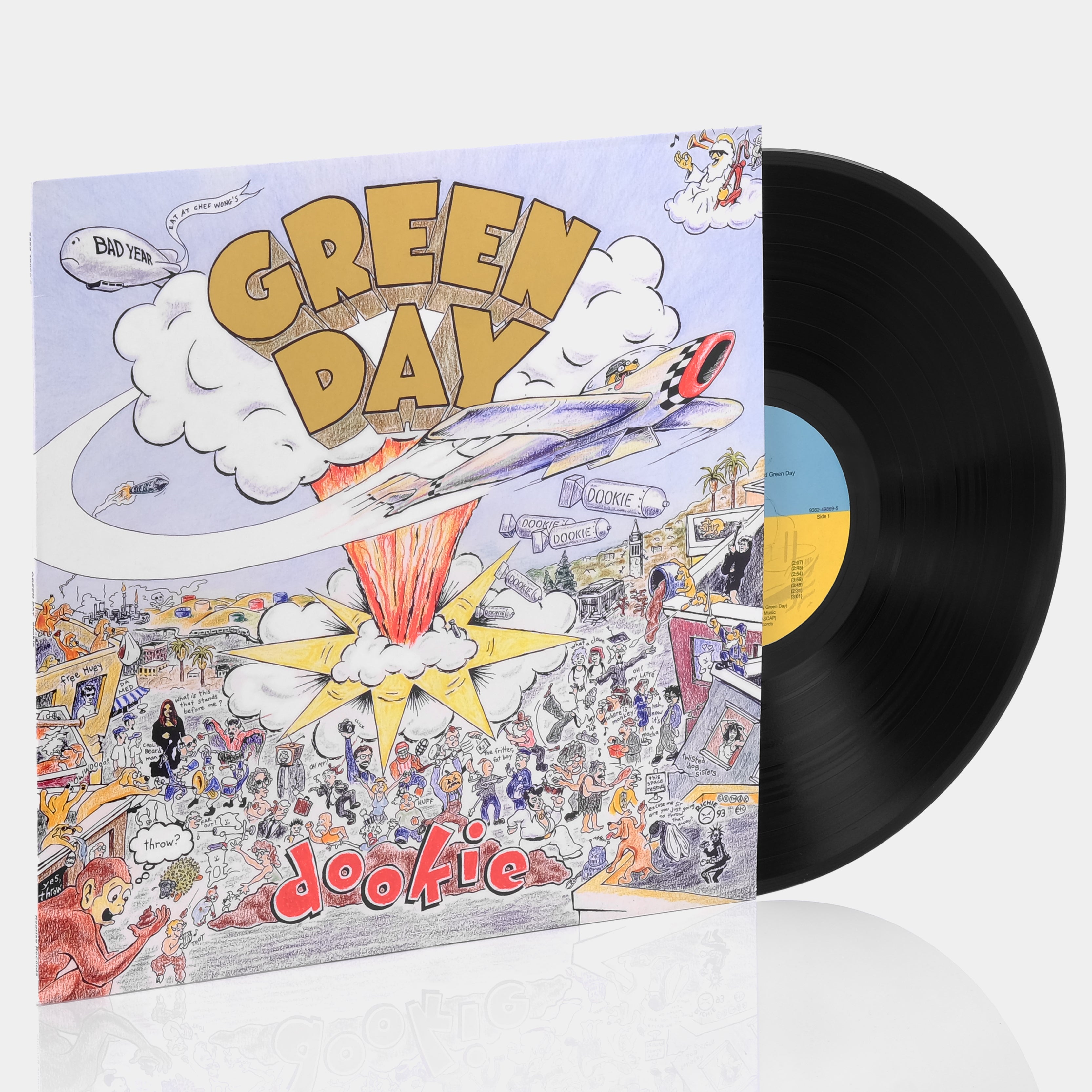 新品!レア!GREEN DAY 『dookie』名盤 メロコア パンク LP - 洋楽