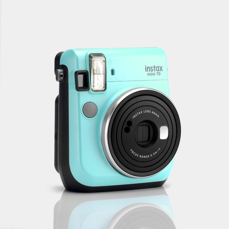 punch Afstoting Gelach Fujifilm Instax Mini 70 Icy Mint Instant Film Camera – Retrospekt