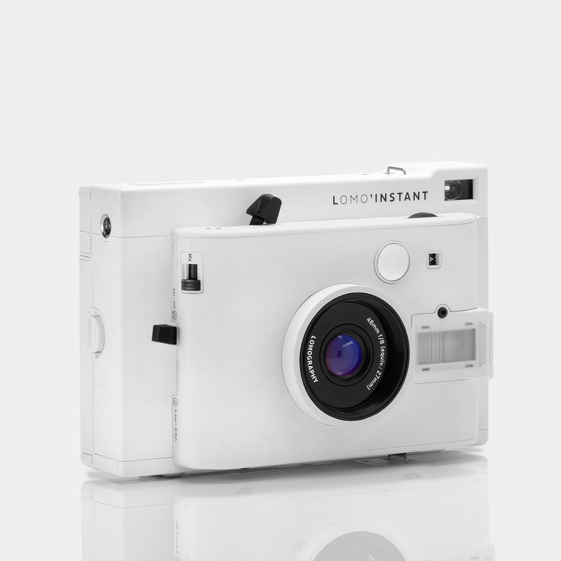 Toevlucht video Reizen Lomography Lomo'Instant Instax Mini White Instant Film Camera – Retrospekt