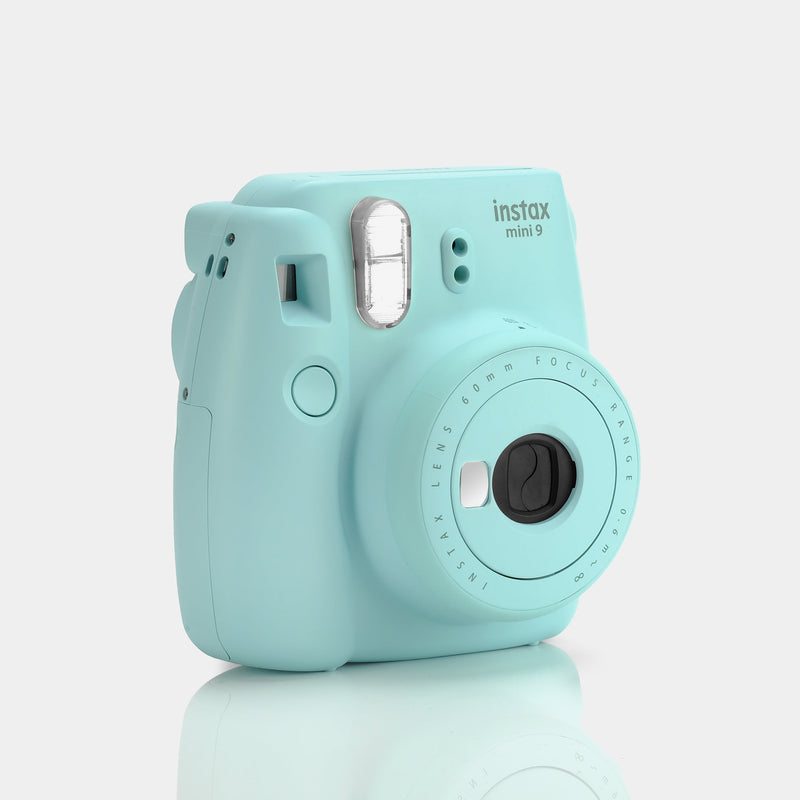 Fujifilm Instax Mini 9 Ice Blue Film Camera Refurbished – Retrospekt