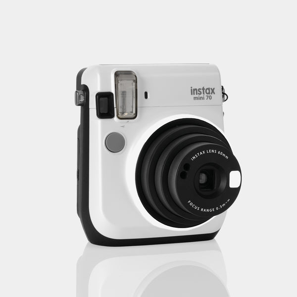 slinger zoete smaak Tot ziens Fujifilm Instax Mini 70 Moon White Instant Film Camera - Refurbished –  Retrospekt