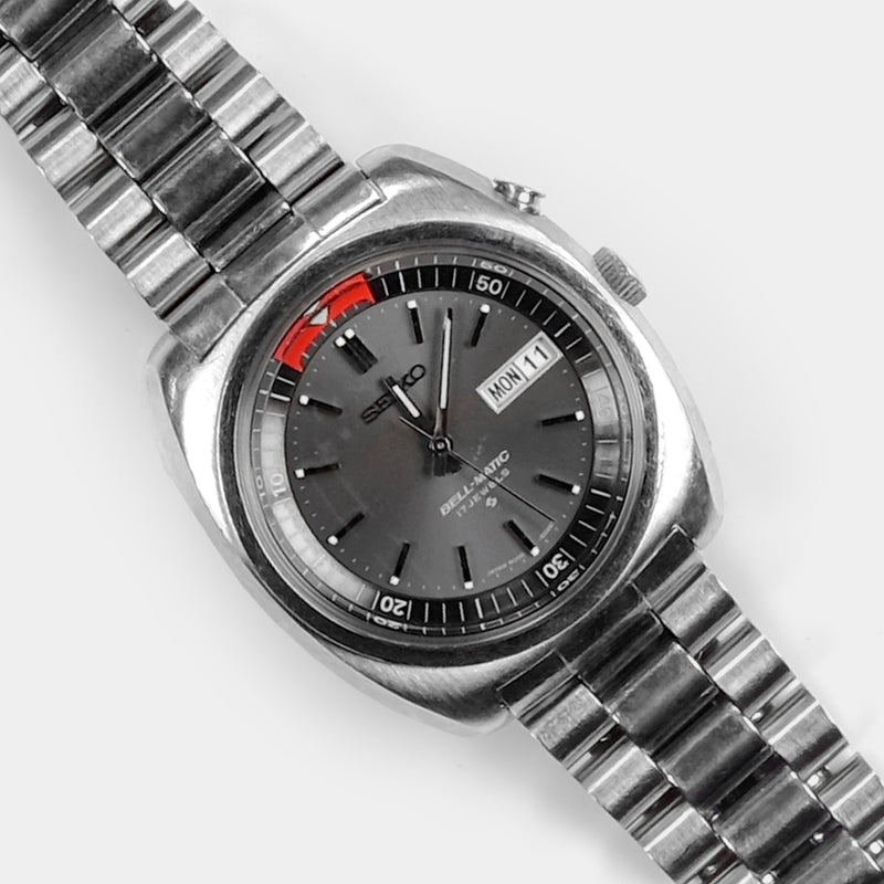 Seiko Bell-Matic Alarm Ref. 4006-6031 Grey Sunburst Dial 1971 Wristwat –  Retrospekt