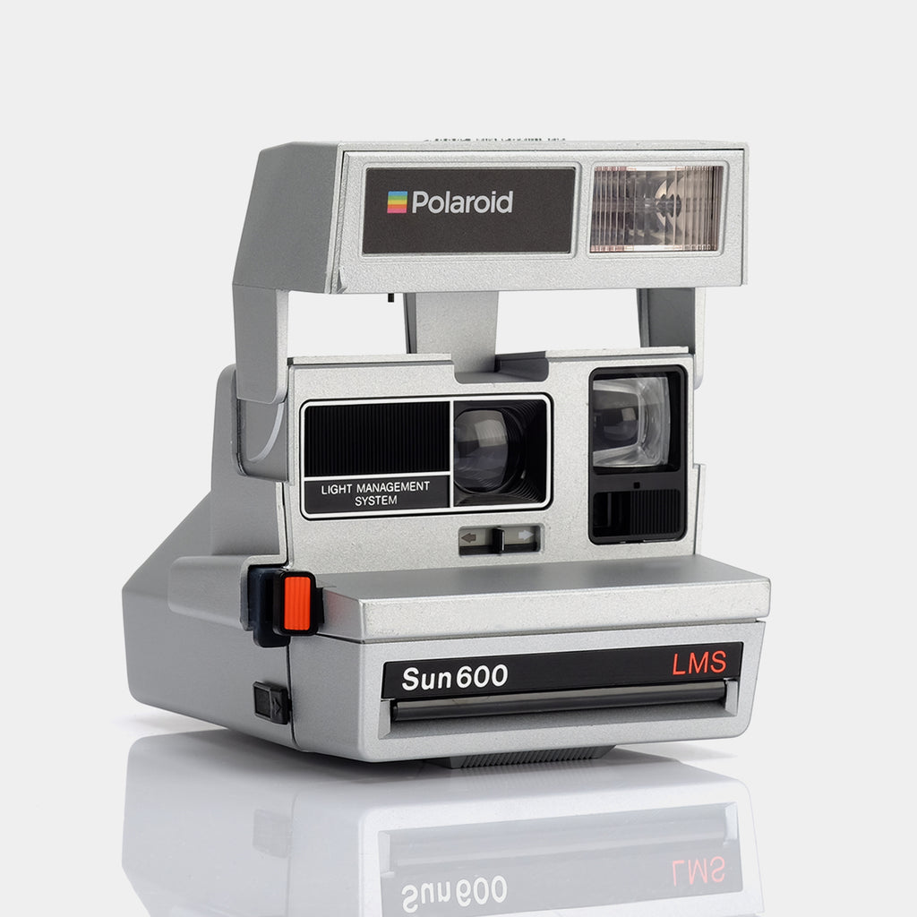 Polaroid 600 Sun600 Lms Silver Instant Film Camera Retrospekt