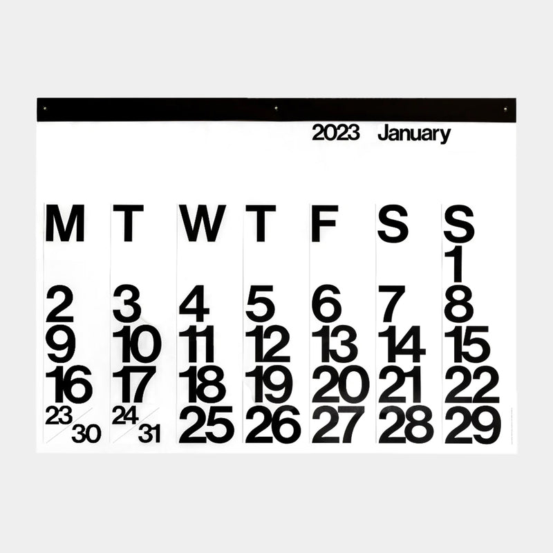 Giant (36" x 48") 2023 Stendig Wall Calendar Retrospekt