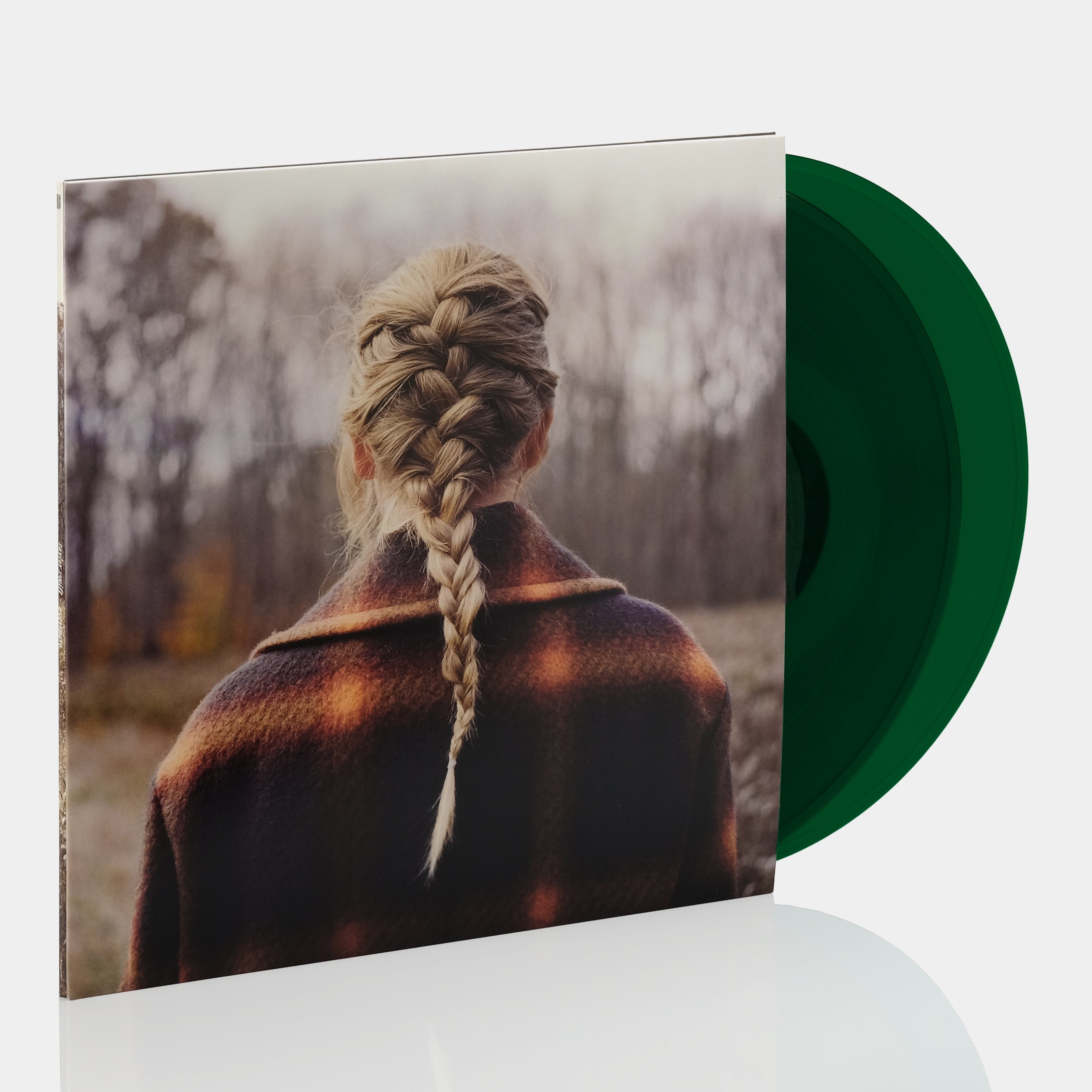 Taylor Swift evermore 2xLP Green Vinyl Record Retrospekt