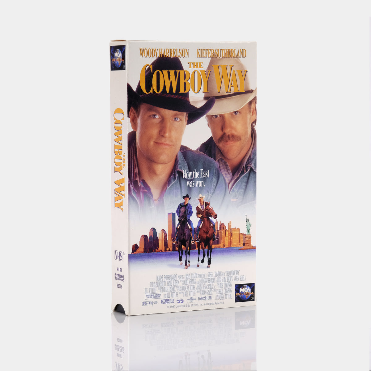 The Cowboy Way VHS Tape
