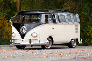 65 VW Bus Poster