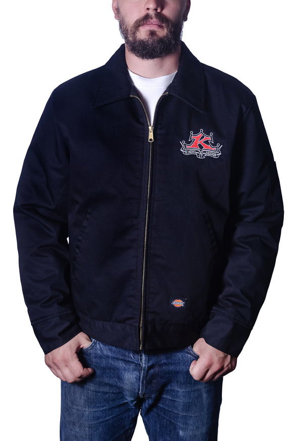 Men's Dickies Work Jacket Black