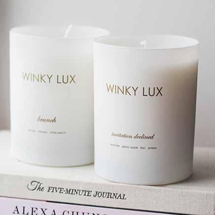 Winky Lux + Apotheke Candle - Brunch