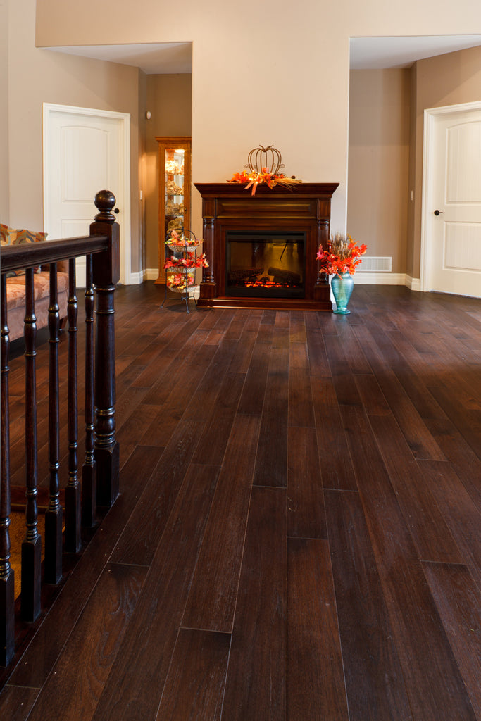 Hickory Espresso Hardwood Flooring – Gaylord Flooring