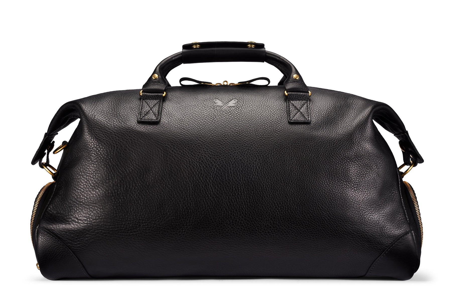 Leather Weekender - Black