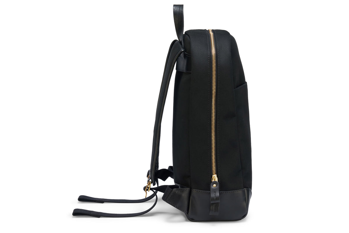 The Backpack | Black Canvas Backpack for Men | Bennett Winch