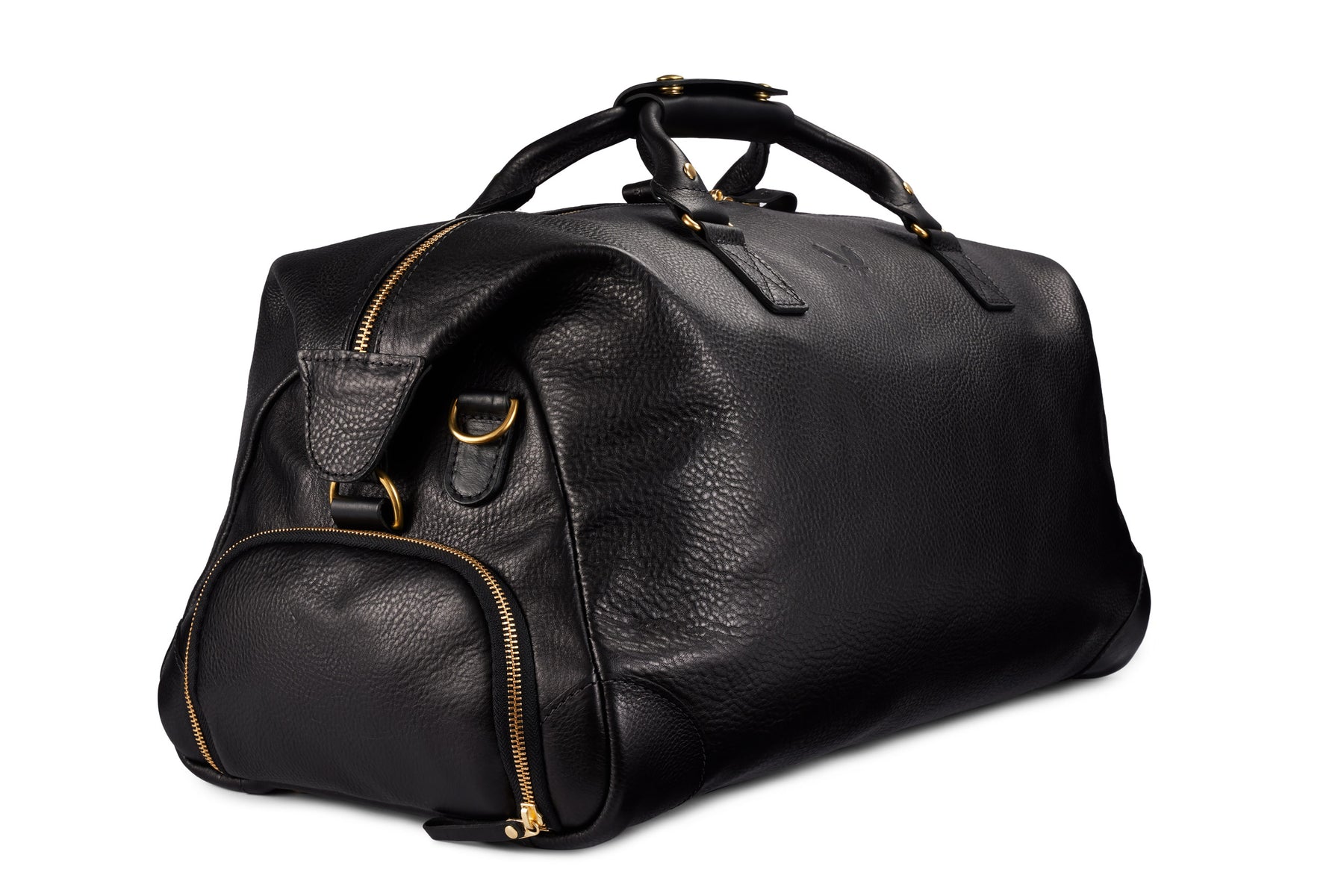 Leather Weekender - Black