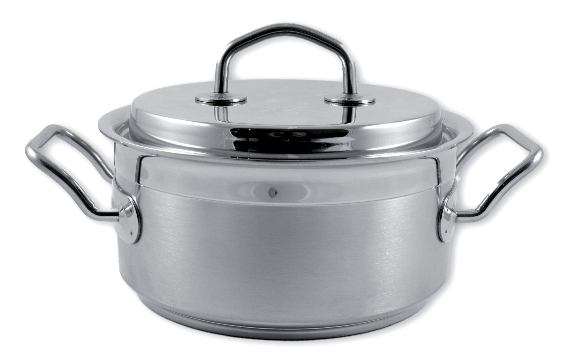 Silga Teknika Cookware Pot Saucepan Low Casserole Risotto #17028-NWT #1 5.3  Qt