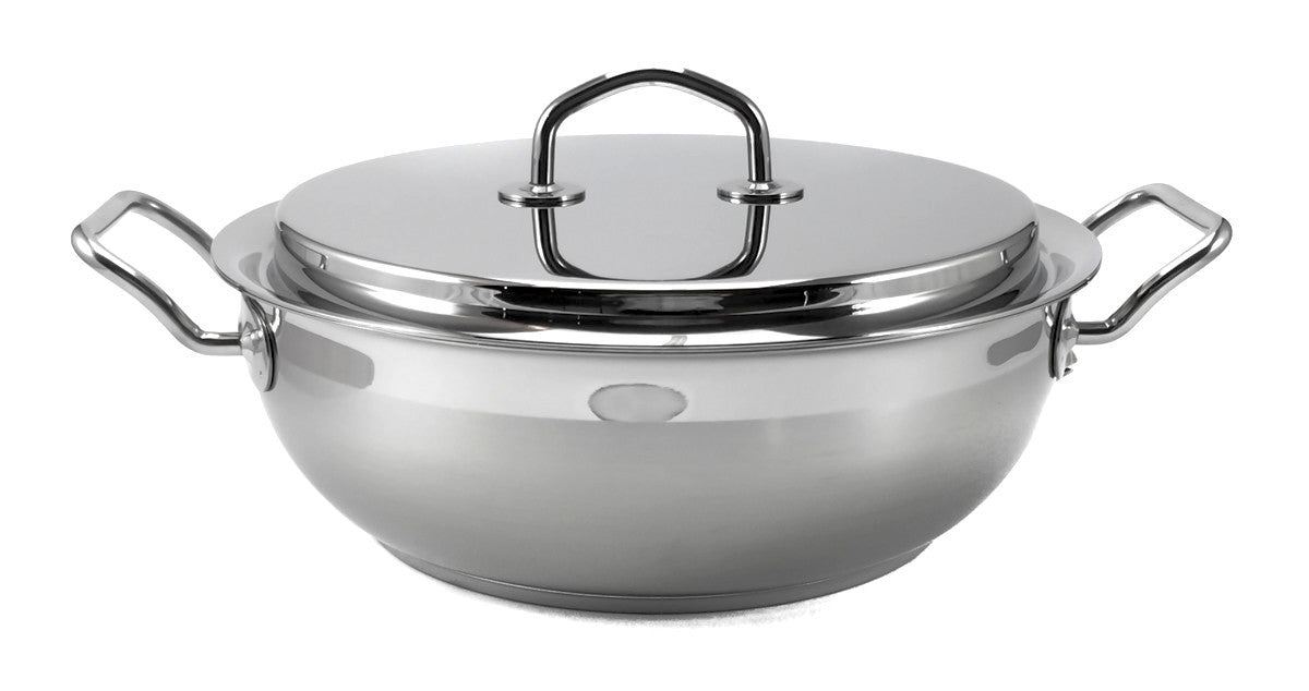 Silga Teknika Cookware Risotto Pot - Saucier #17020 - 2.75 L - 3 Qt - NWT