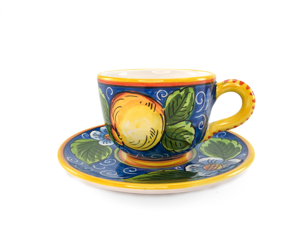 Italian Cappuccino Cups Handmade in Italy – Biordi Art Imports