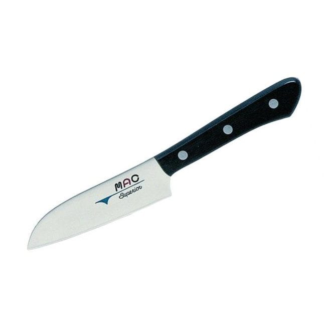  Mac Knife Superior Santoku Knife, 6-1/2-Inch, Silver