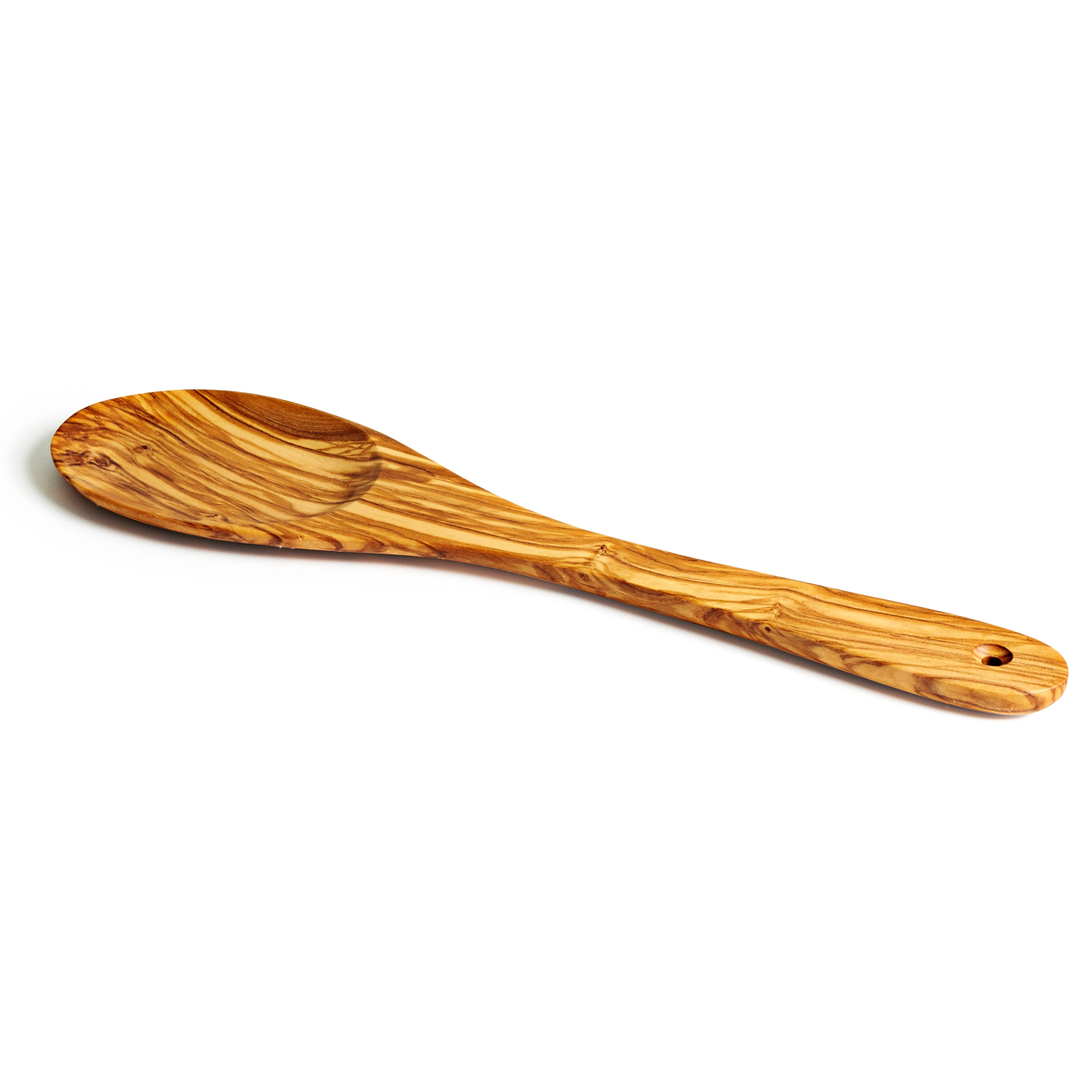 Round Wild Olive Wood Cooking Spoon –