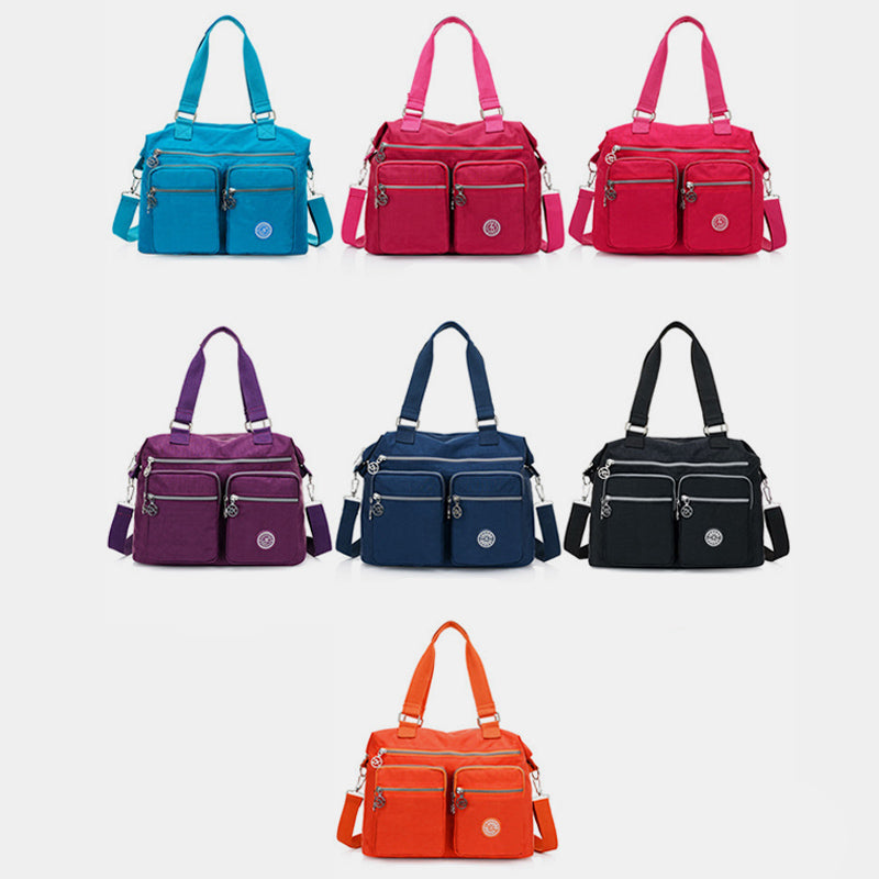 Multi-Pocket Waterproof Casual Handbag Crossbody Bag - Image 11