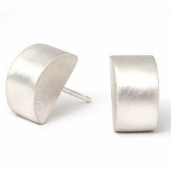 Sterling silver Half Moon Earrings