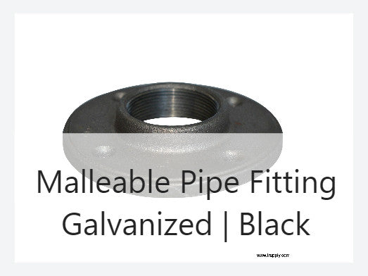 Malleable Pipe Fitting Floor Flange Elbow Tee Trupply