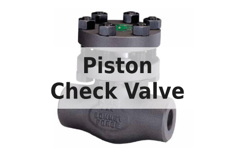 Piston Check Valve
