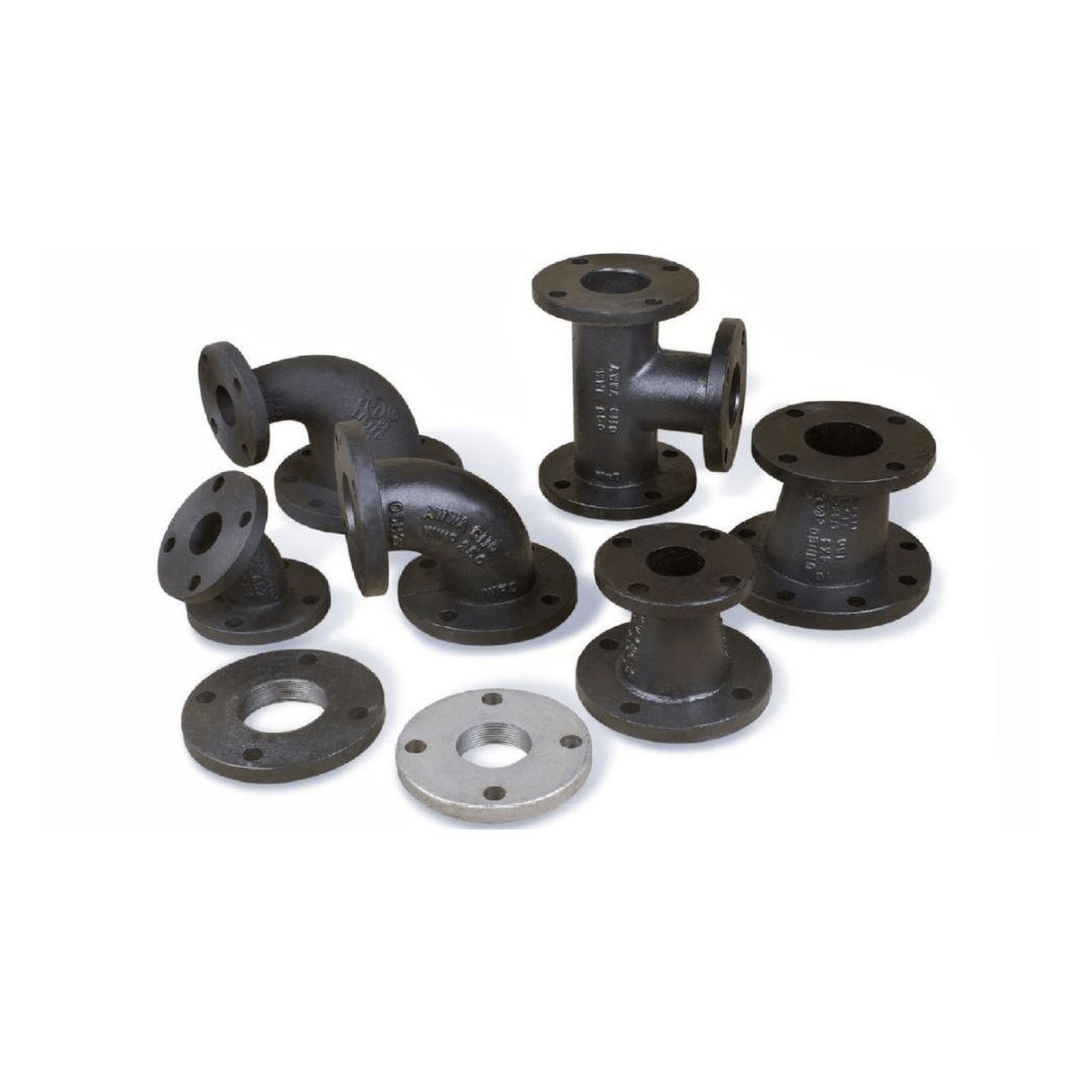 Cast Ductile Iron Flanged Fittings 90 Elbow Trupply Llc 