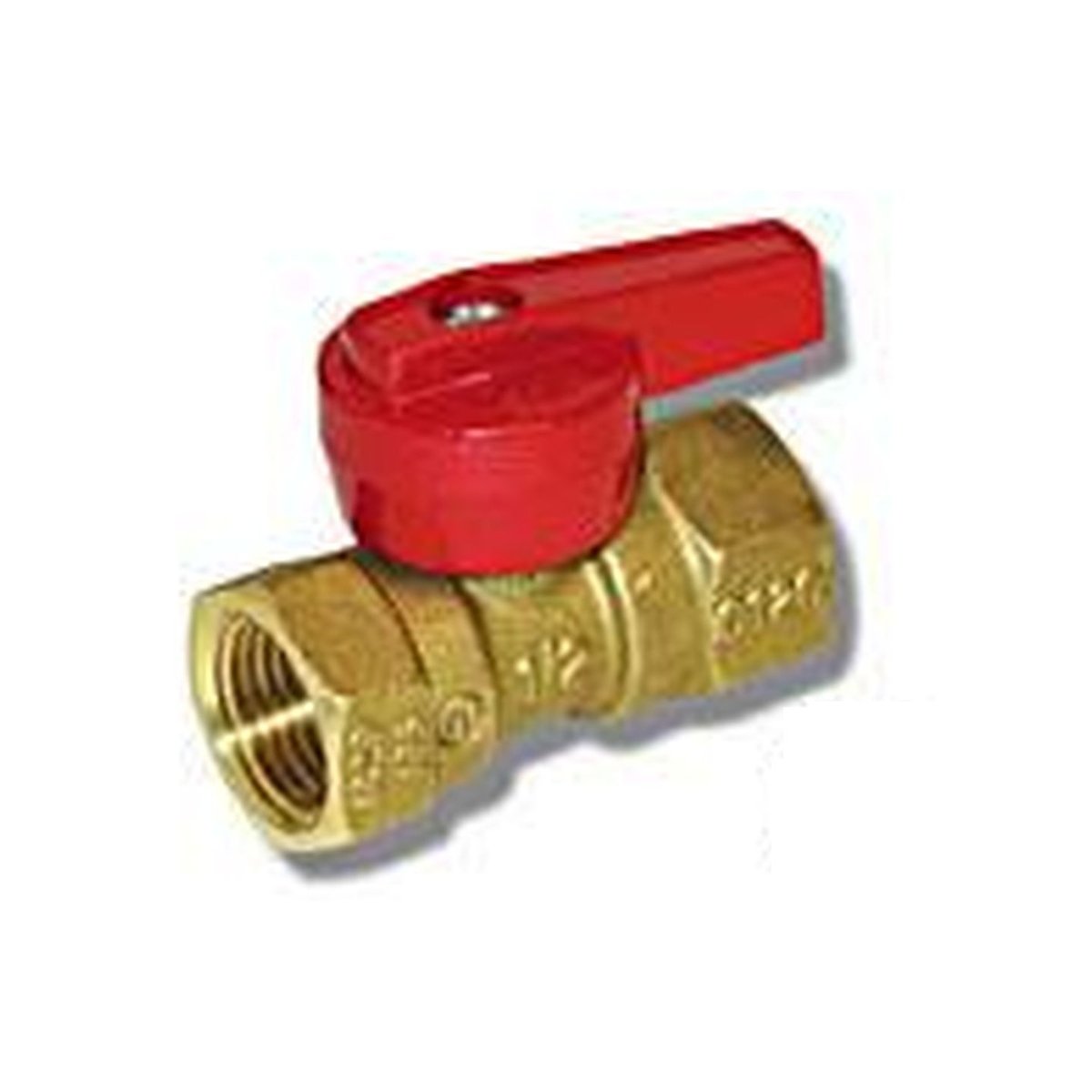 BRASS FLARE X MIP GAS BALL VALVES - Eff Fitting Canada