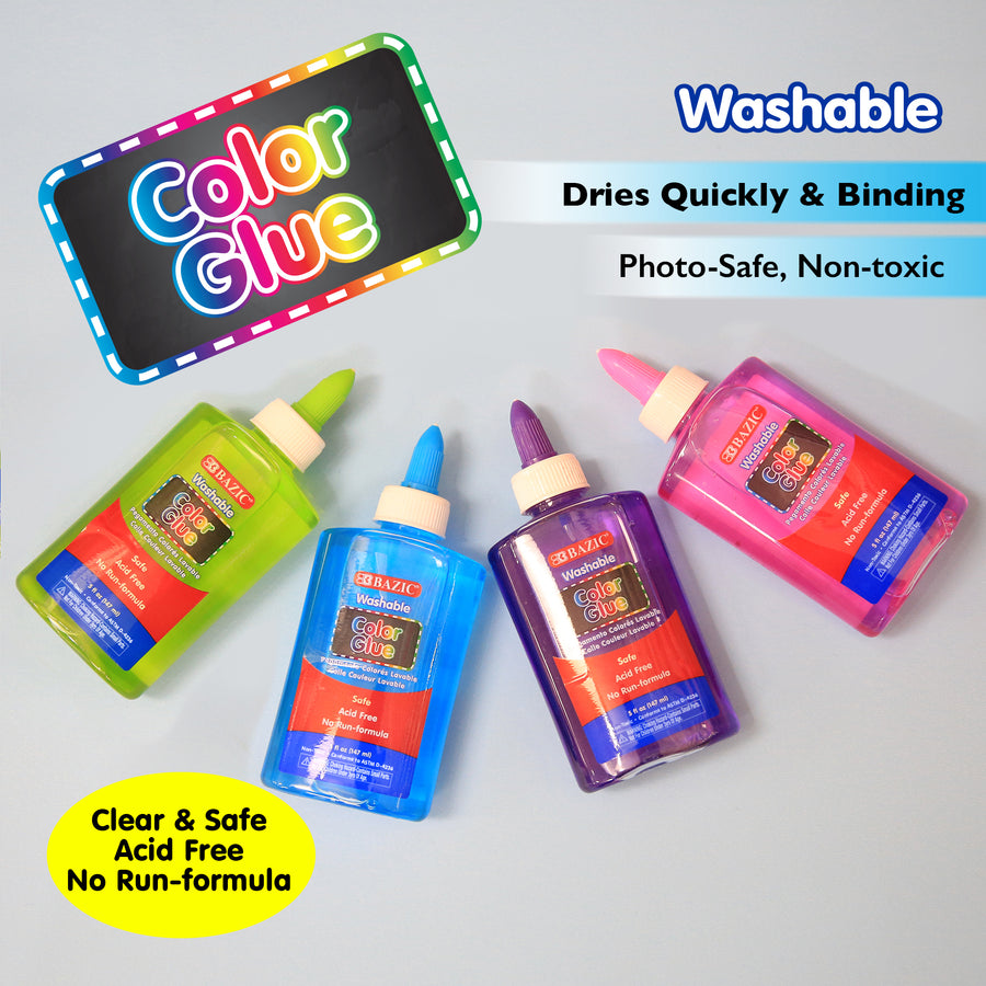 Liquid School Glue Washable 1 Gallon 2 Count - Helia Beer Co