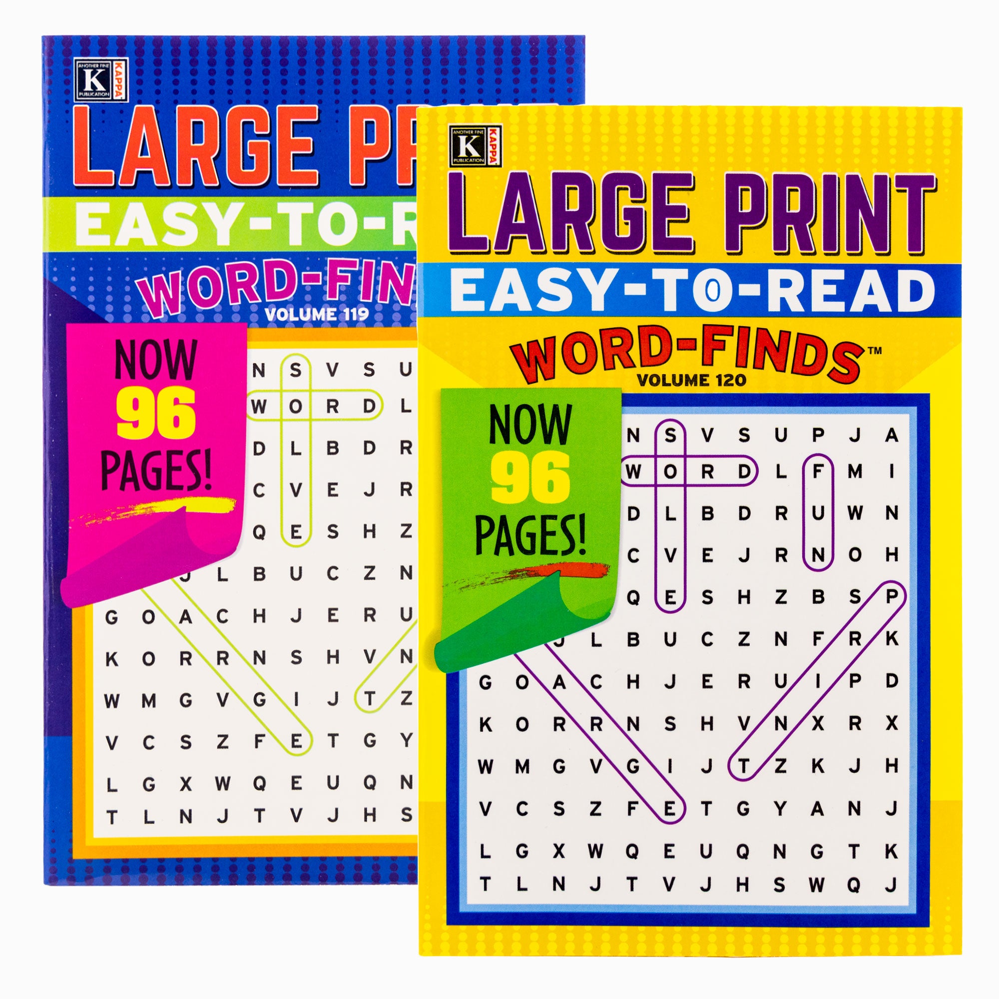 KAPPA Large Print Word Finds - Bazicstore